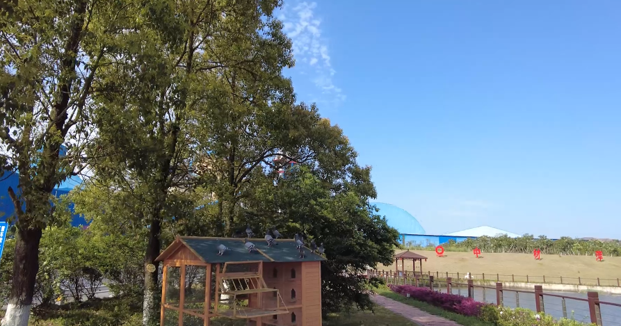 春來好時光，花園工廠生機(jī)勃勃